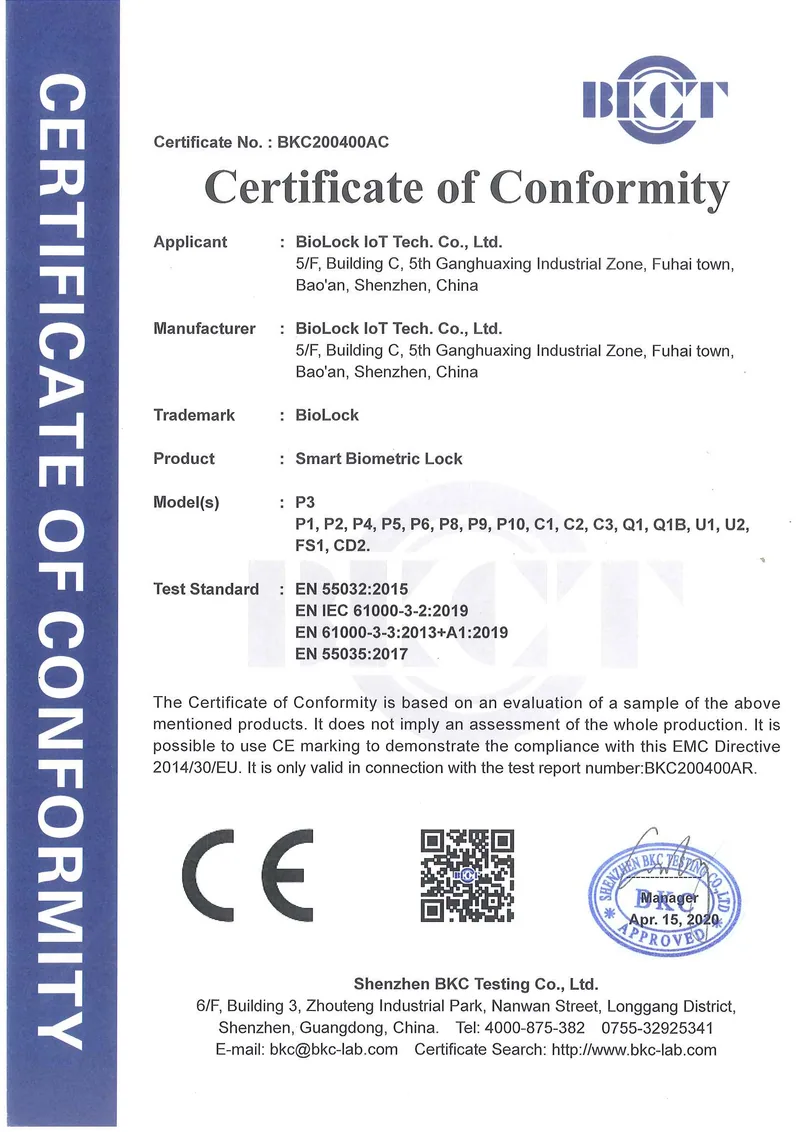 CE product certification